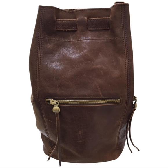 Hobo International Phoenix Clove Leather Backpack Purse Bag - Picture 2 of 13